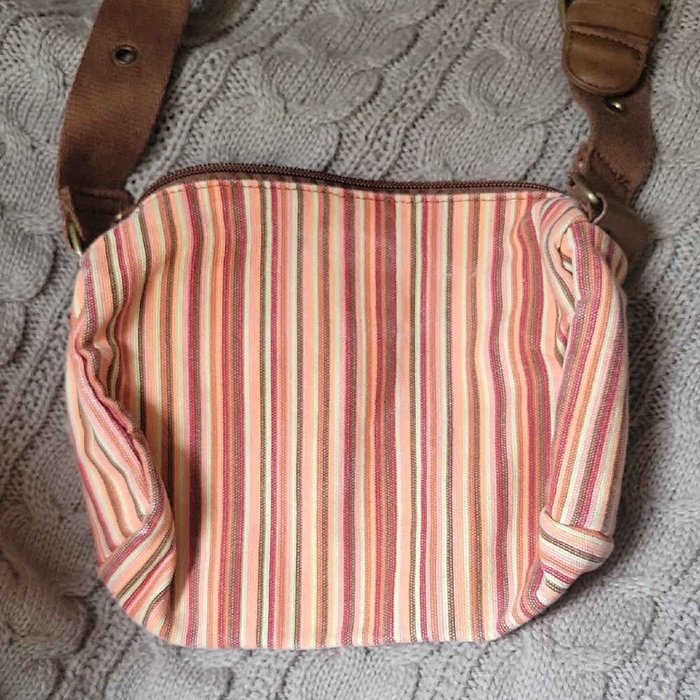 Old Navy Multicolor Striped Mini Bag